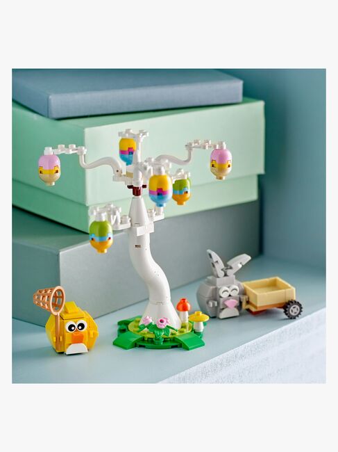 LEGO Iconic 40808 Påskehare og kylling på æggejagt