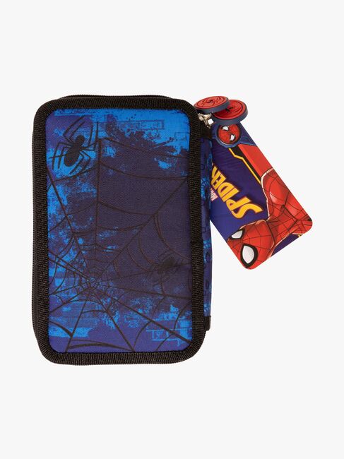 Marvel Spider-Man Dobbelt Penalhus, Blå