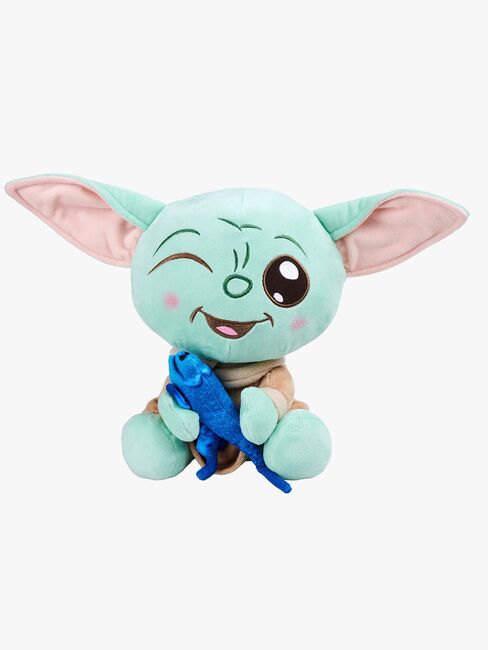 Star Wars Bamse Grogu med Øgle 25 cm