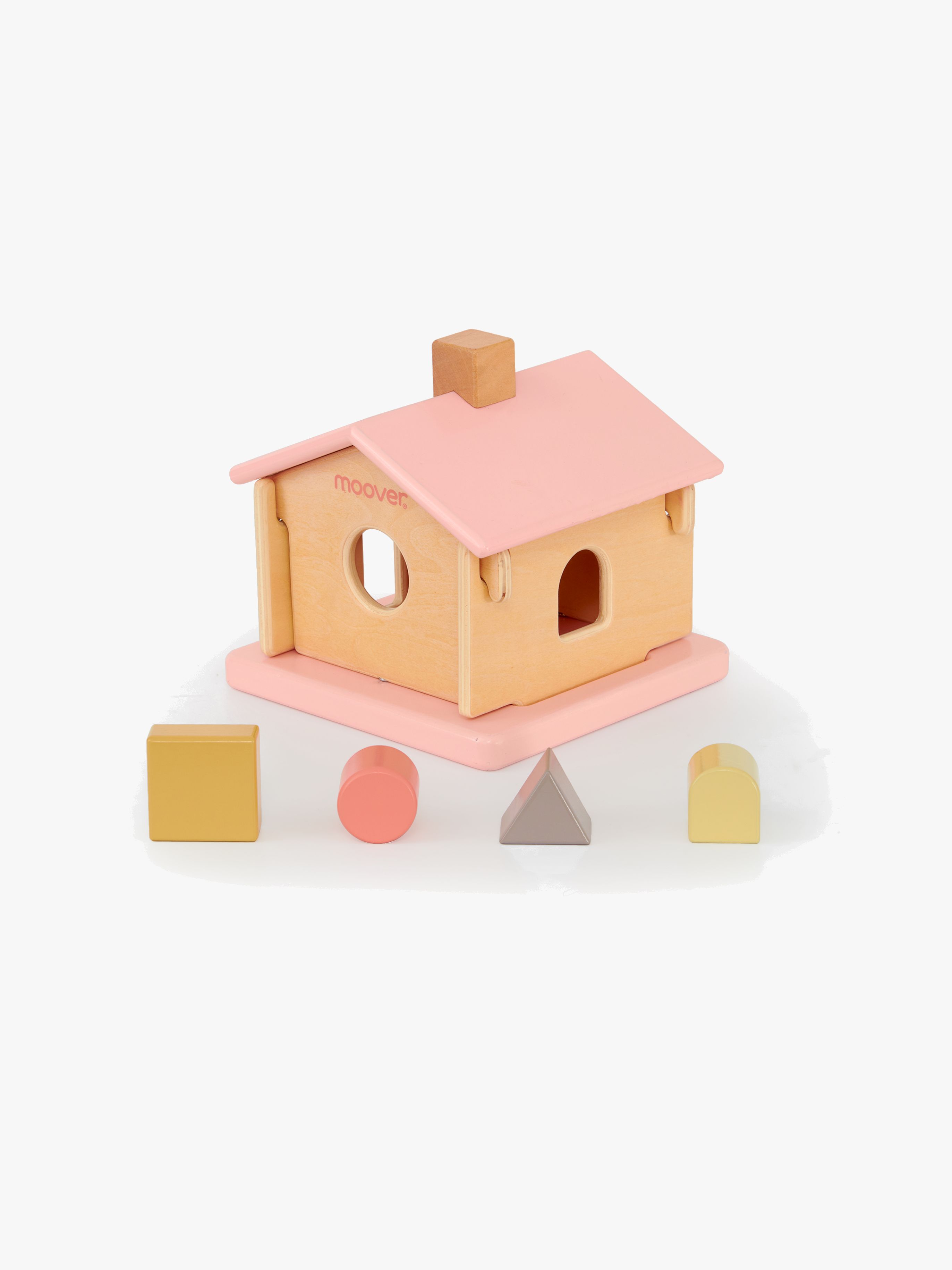 Moover Toys IQ Puttekasse Hus, Pink