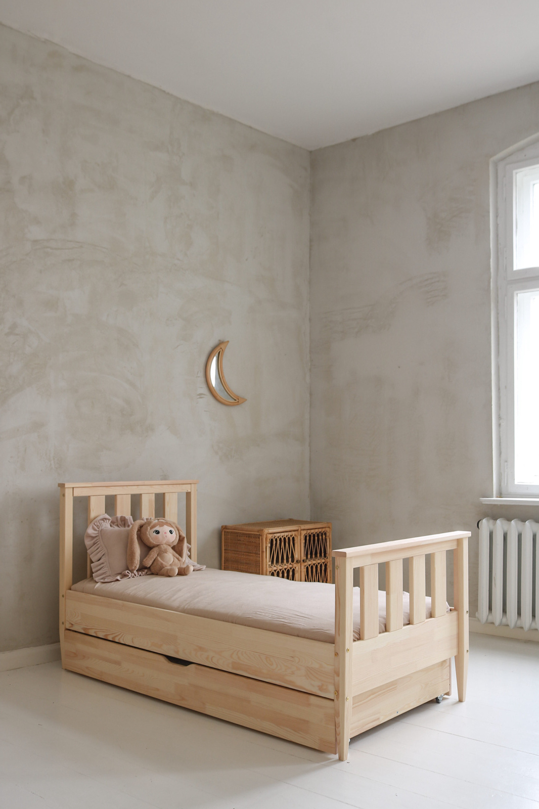 Minitude ETHAN Seng 90x200, Natur