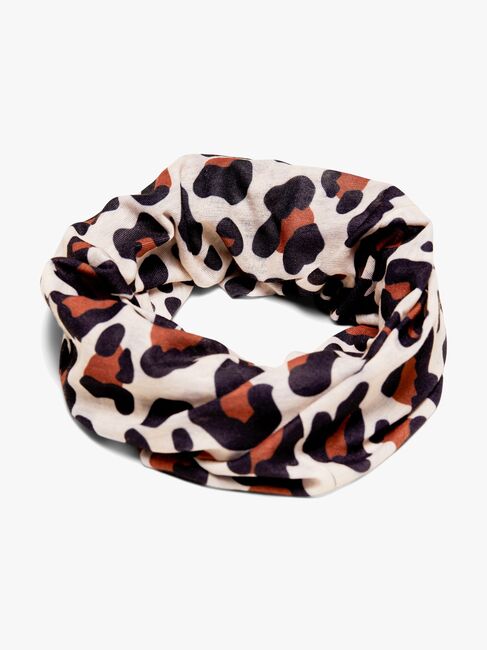 Nordbjørn Bjørli Halsedisse 2-Pak, Black/Leopardy Rustic Sandshell