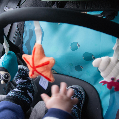 Ezimoov Sædebeskytter med Legetøjsbøjle