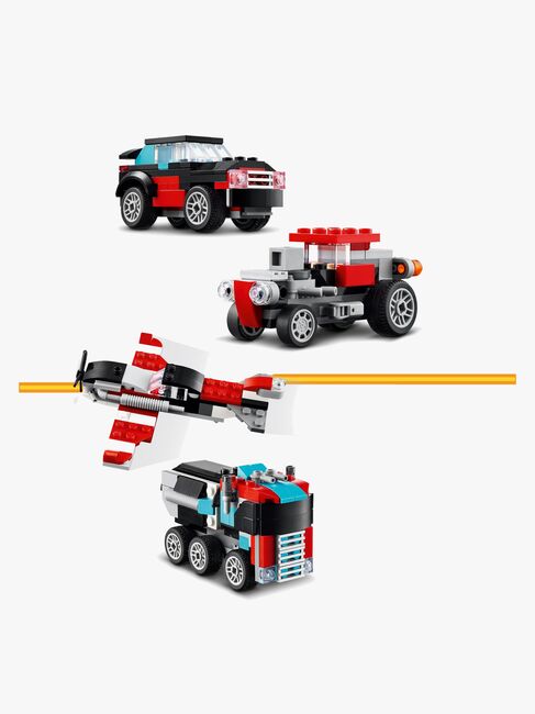 LEGO Creator 31146 Blokvogn med helikopter