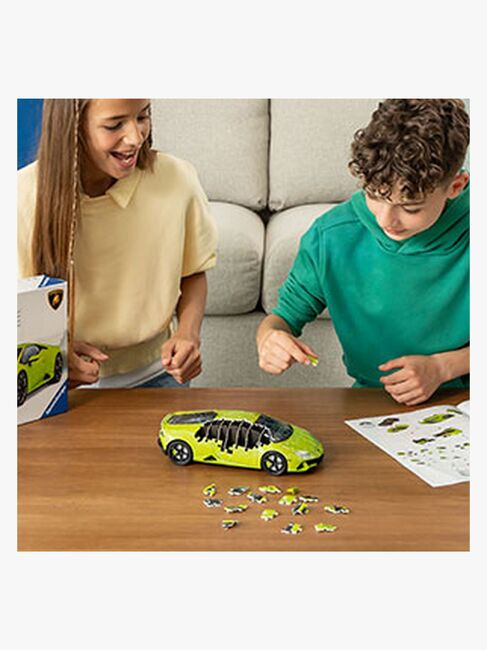 Ravensburger Lamborghini Huracán EVO-Verde 3D-puslespil 156 Brikker