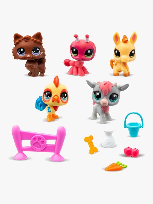 Littlest Pet Shop Farm Besties Figursæt 5-Pak