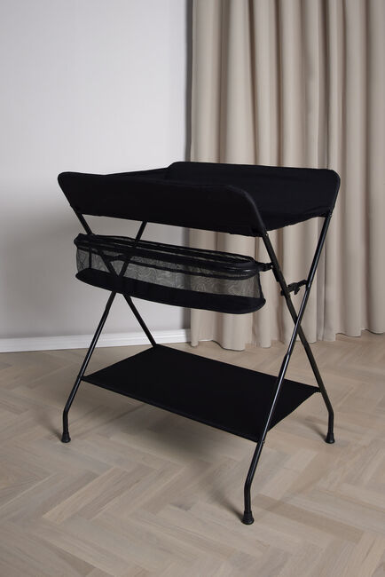 Beemoo CARE Sammenfoldeligt Puslebord, Sort