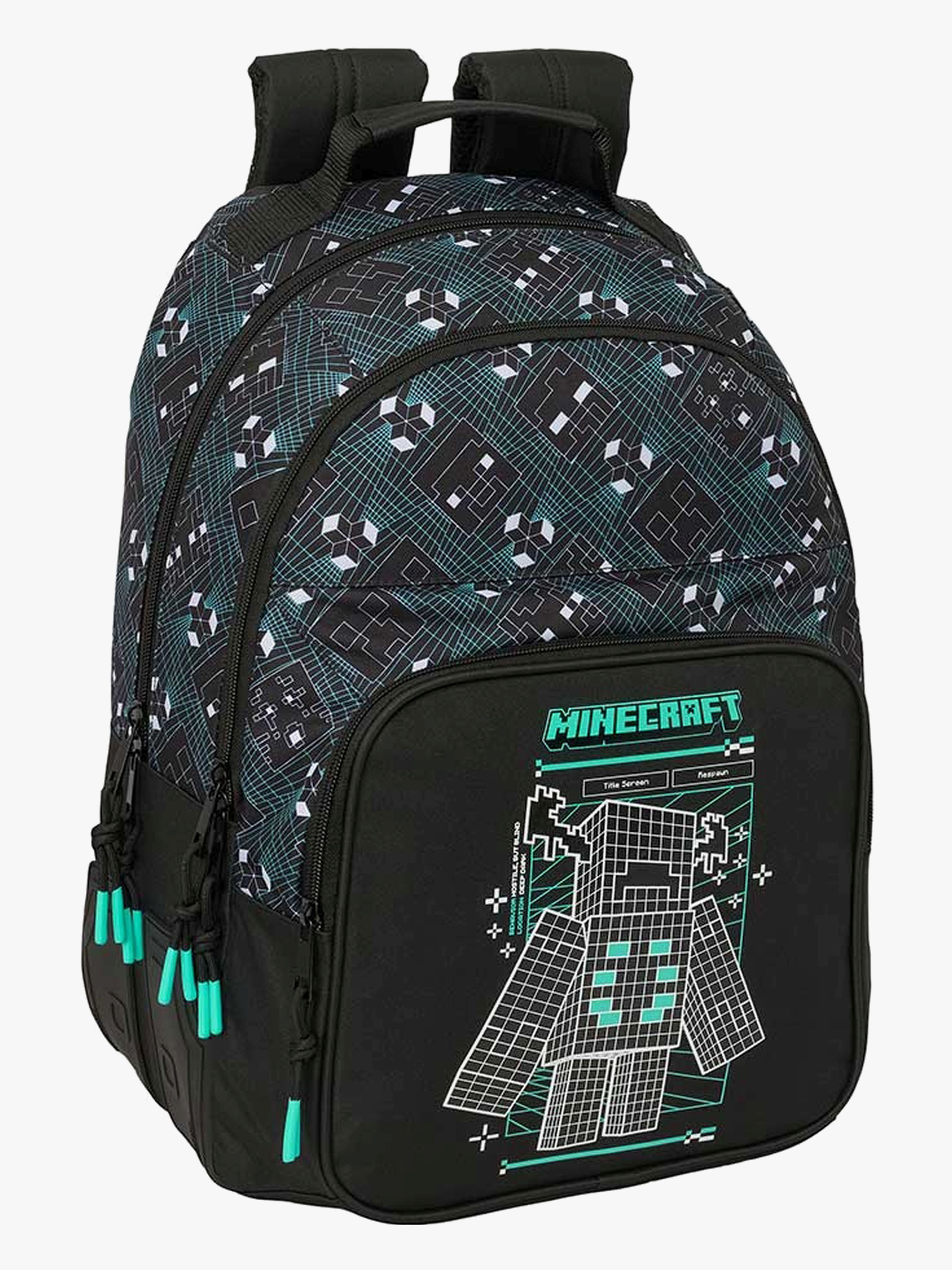 Minecraft Dobbelt Rum Rygsæk 20L, Screen
