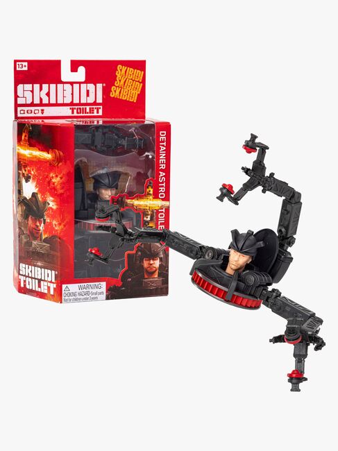 SKIBIDI TOILET Figurer Deluxe 15 cm, Blandet