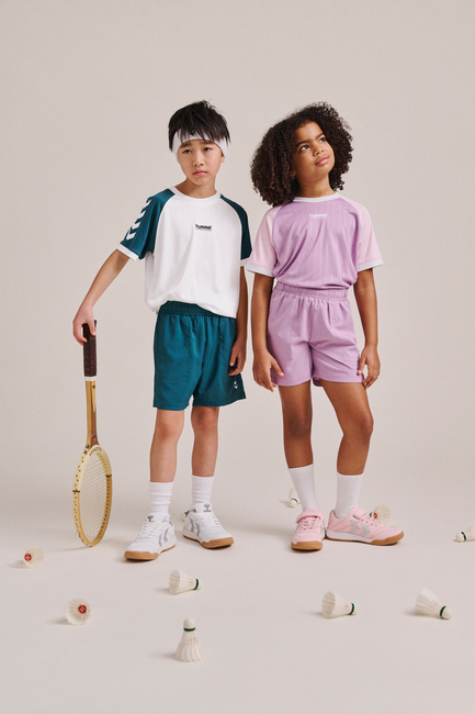 Hummel Multiplay Stable Jr Træningssko, Pink-A-Boo