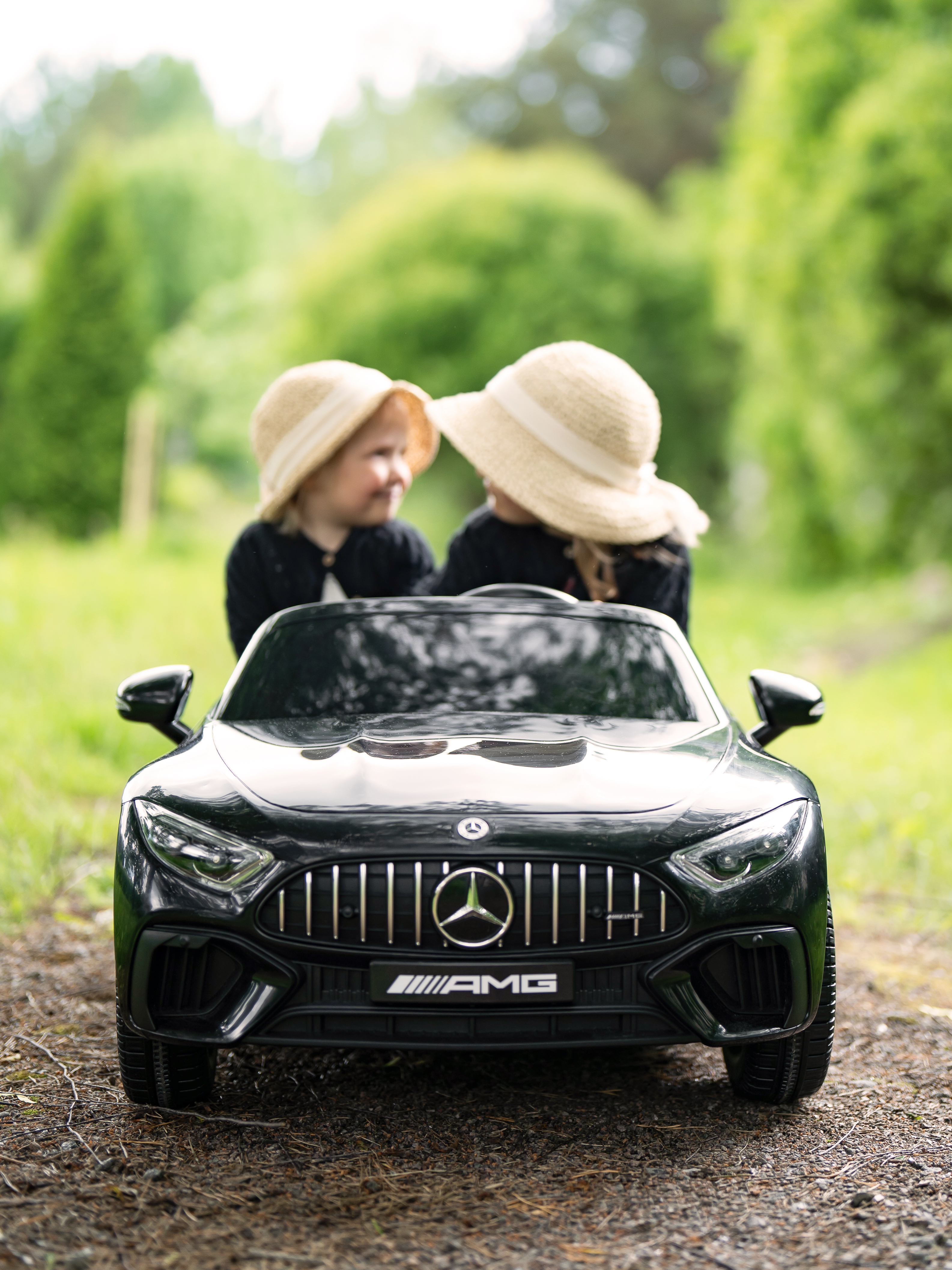 Mercedes Benz SL63 Elbil, Sort, Køretøjer til børn