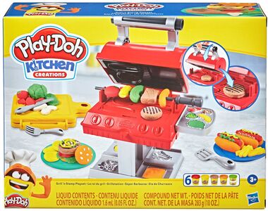 Play-Doh Modellervoks Kitchen Creations Grill 'n Stamp