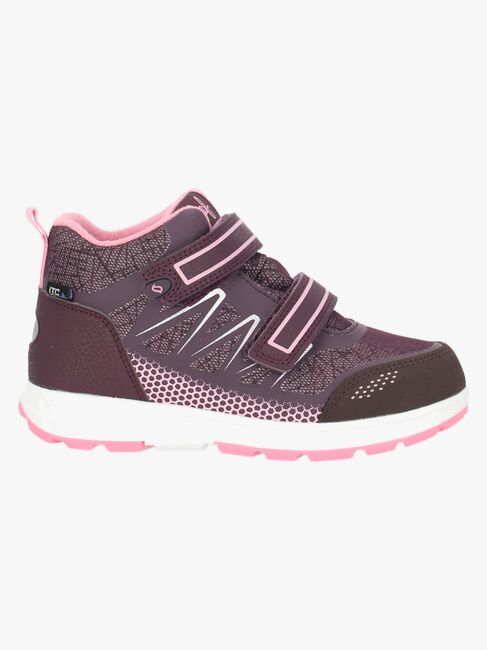 Leaf Habbestorp Vandtætte Mid Sneakers, Burgundy LHABBE101S-16-2621_1.jpg