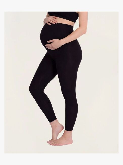 Cache Coeur CURVE SEAMLESS Graviditetsleggings, Black