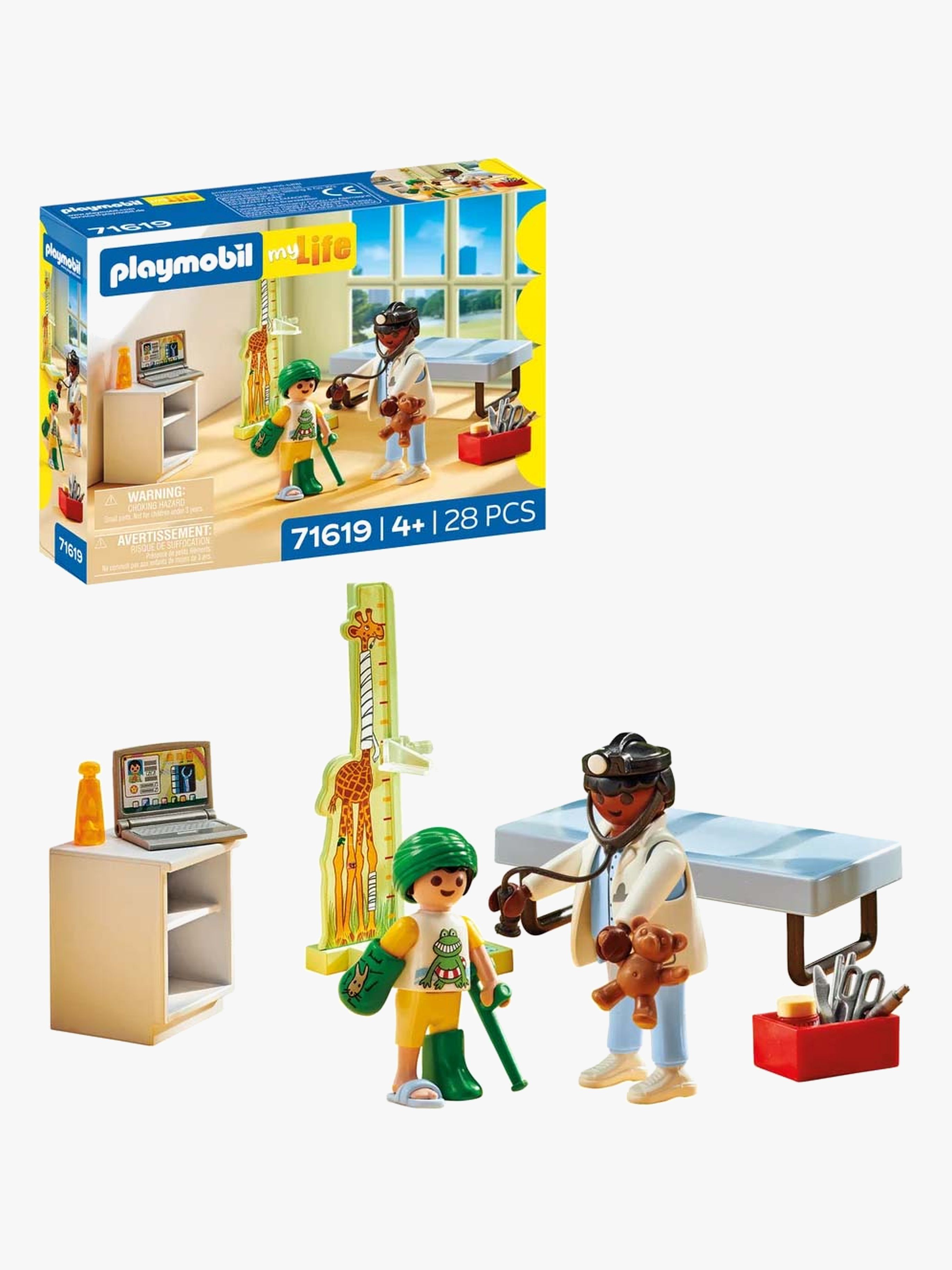 Playmobil City Action 71619 Børnelæge Med Bamse