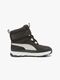 Puma Evolve Puretex AC PS Vinterstøvler, Black/Ash Grey/White