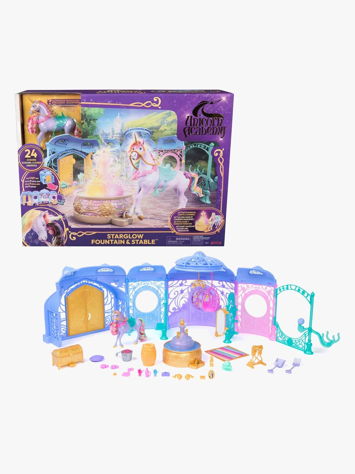 Unicorn Academy Legesæt Stald med Wildstar