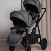 Beemoo Pro Multi 2 Søskendevogn, Mocha Grey