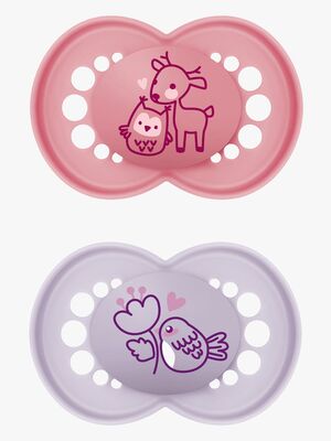 MAM Original Latex Sutter 6-16m, Pink