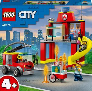 LEGO City Fire 60375 Brandstation og brandbil
