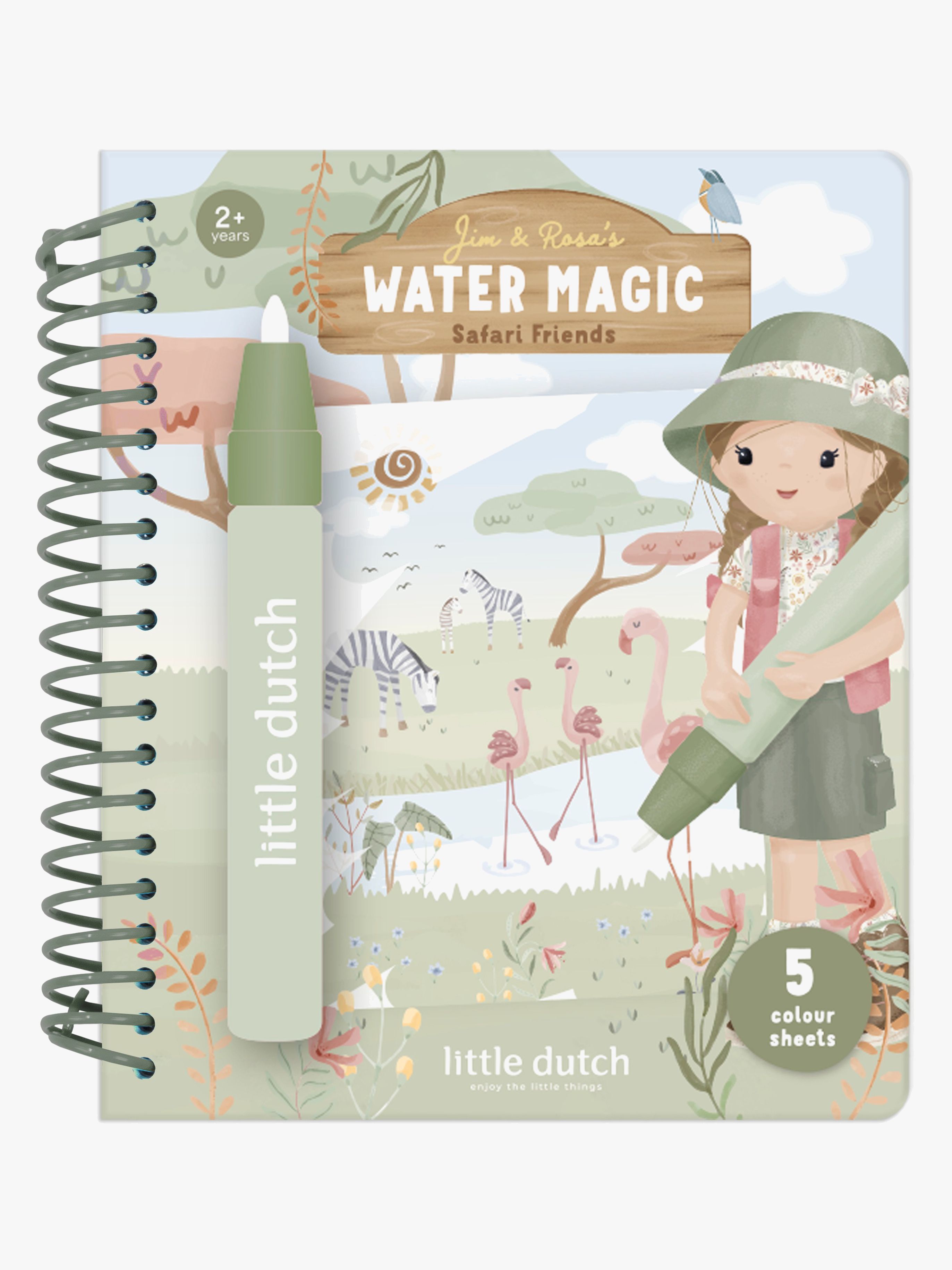 Little Dutch Rosa Safari Malebog Water Reveal