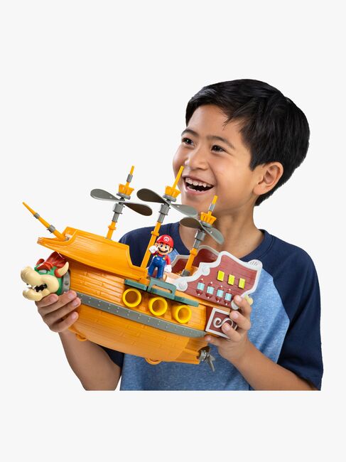 Nintendo Super Mario Bowsers Skib Deluxe Legesæt