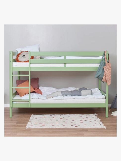 Hoppekids ECO Comfort Køjeseng 90x200, Lysegrøn