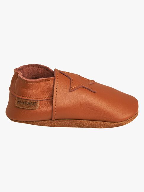 EN FANT Hjemmesko, Leather Brown