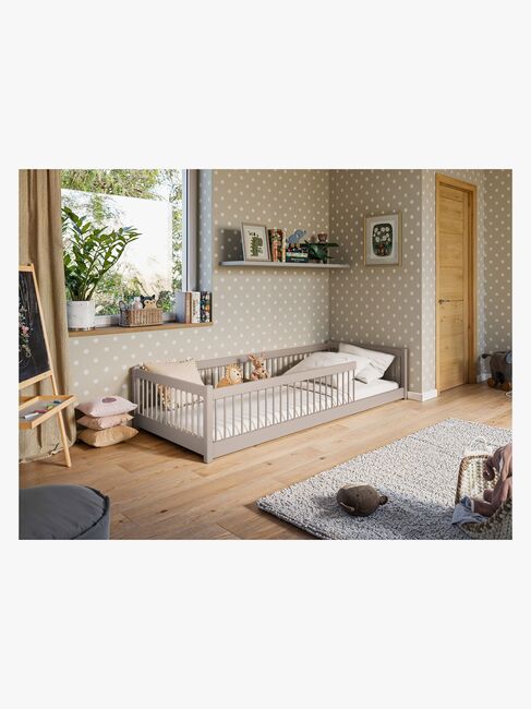 Lano Meble PEDRO Montessori Floor Seng 80x180, Cashmere