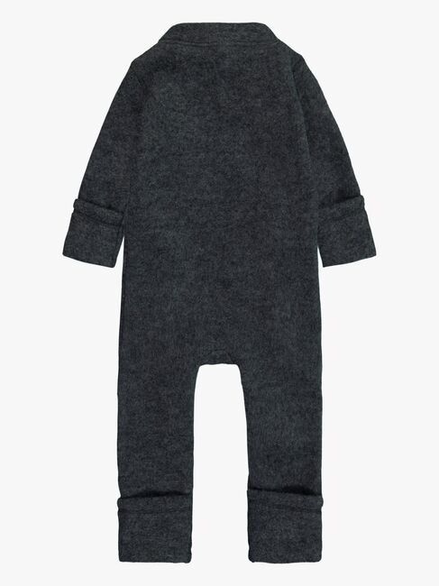 Mikk-Line Flyverdragt Merinould, Anthracite Melange