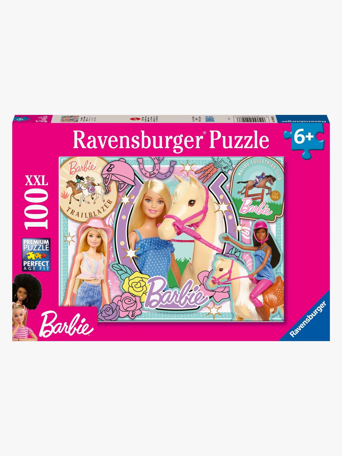 Ravensburger Barbie XXL Puslespil 100 Brikker