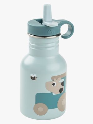 Done By Deer Tiny Farm Metalflaske, Blue