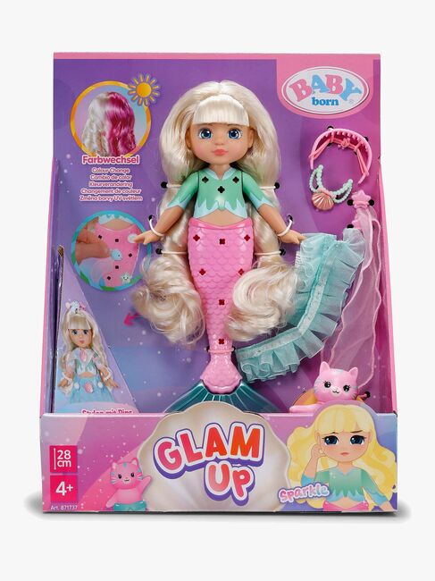 BABY born Glam Up Havfruedukke Sparkle