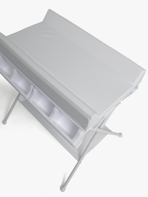 Beemoo CARE Sammenfoldeligt Puslebord m. Badekar, Hvid