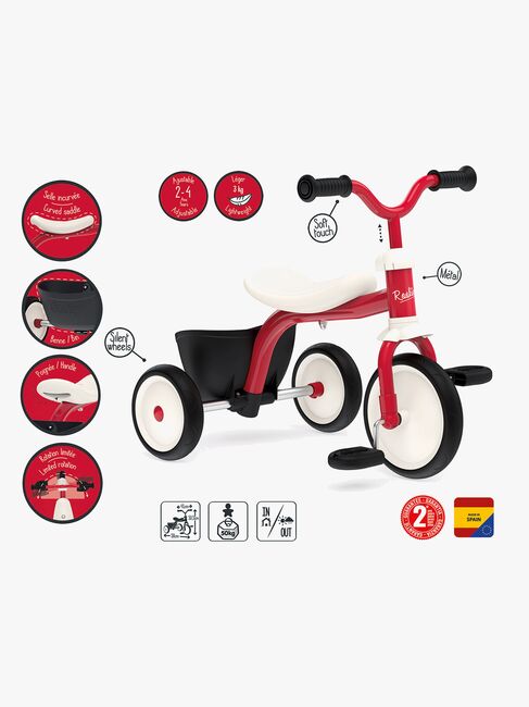 Smoby Trehjulet Cykel Rookie