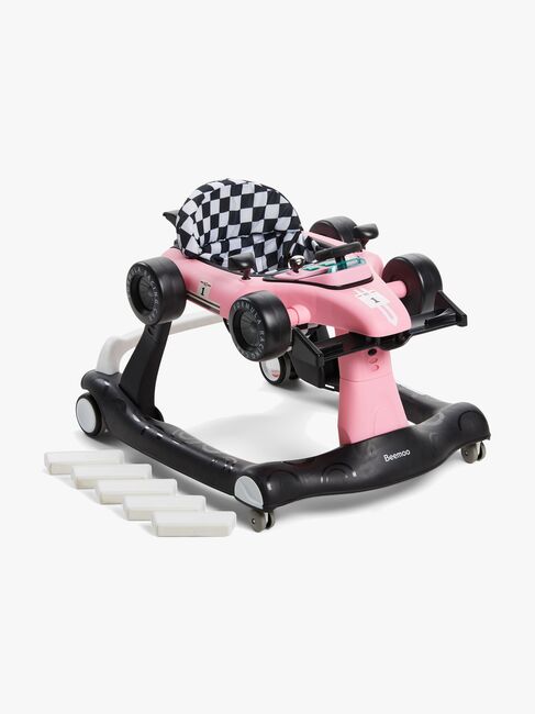 Beemoo PLAY Bil Gåstol, Pastel Pink