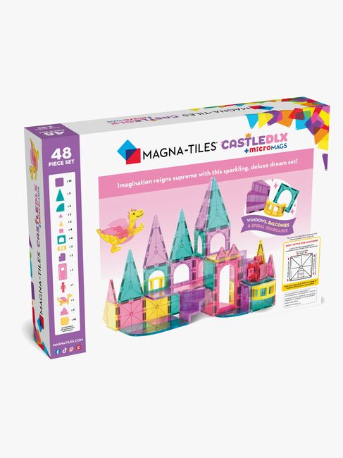 MAGNA-TILES Castle Deluxe Byggesæt 48 Dele