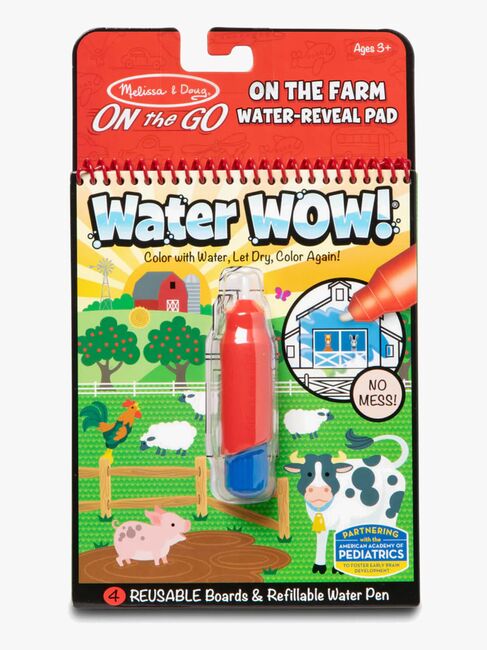 Melissa & Doug Water Wow! Malebog Bondegård