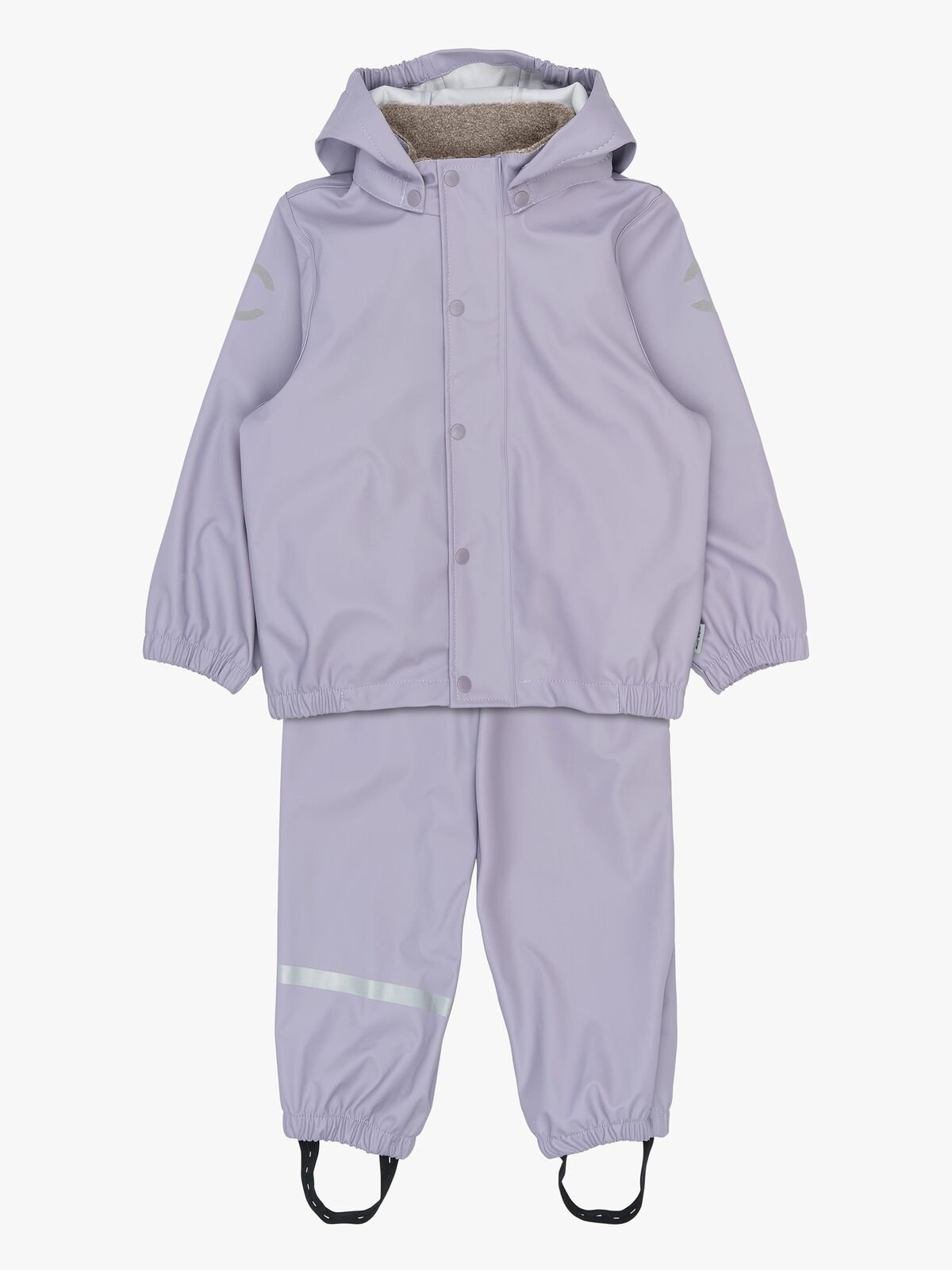 Mikk-Line Regnsæt med Seler, Lavender Gray
