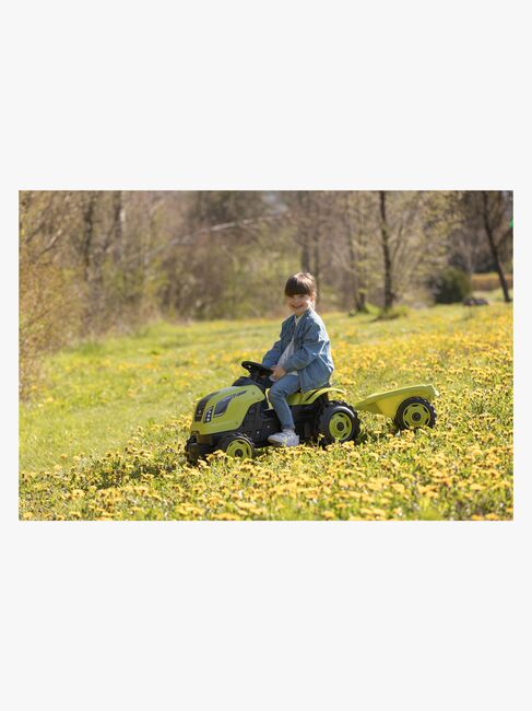 Smoby  Farmer Traktor XL + Trailer, Grøn