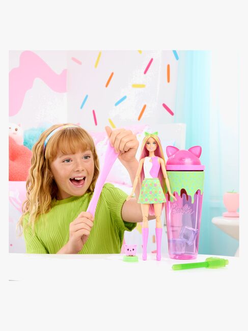 Barbie Pop Reveal Dukke Animal Party Kattekilling