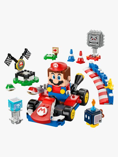 LEGO Super Mario 72043 Mario Kart – Interaktiv LEGO Mario og Standard Kart