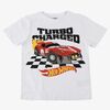 Hot Wheels T-shirt, Hvid