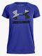 Under Armour Big Logo Tee Solid SS Træningstrøje, Purple