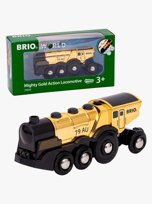 BRIO 33630 Mighty Action-Lokomotiv Guld