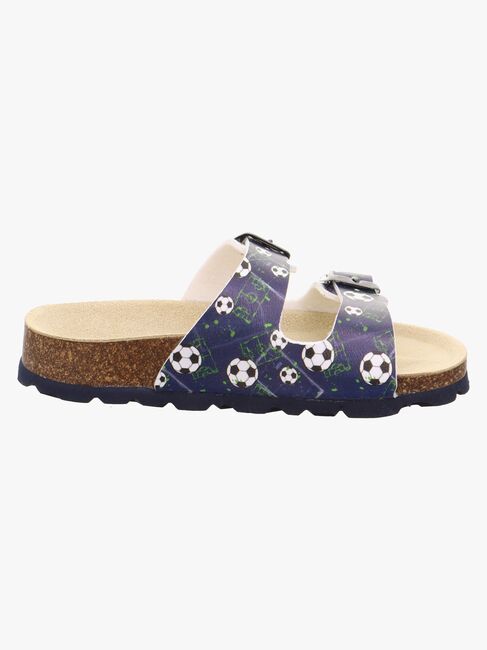 Superfit Fussbett Hjemmesko, Blå/Multi