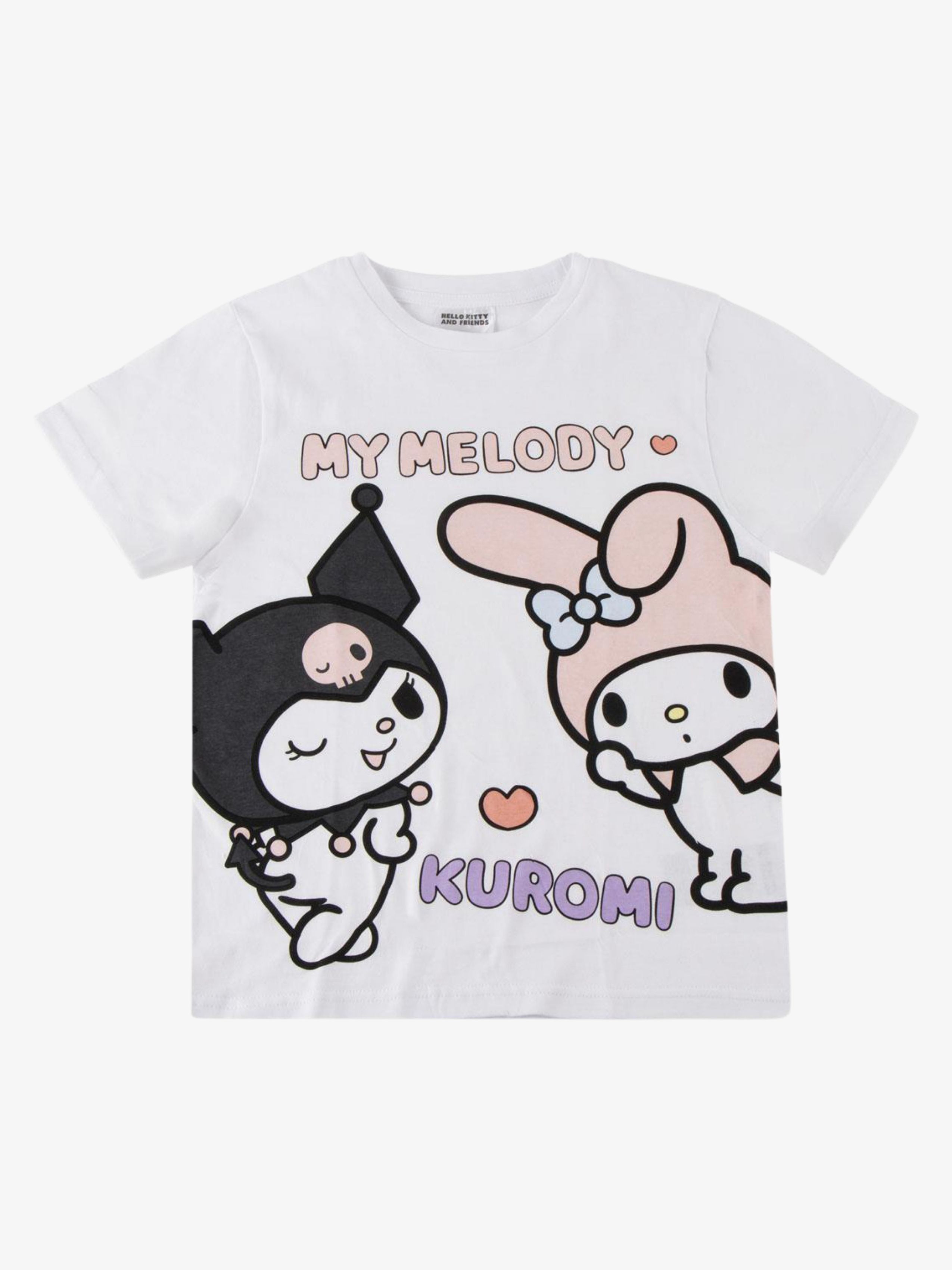 Hello Kitty & Friends T-shirt, Hvid, 128-134