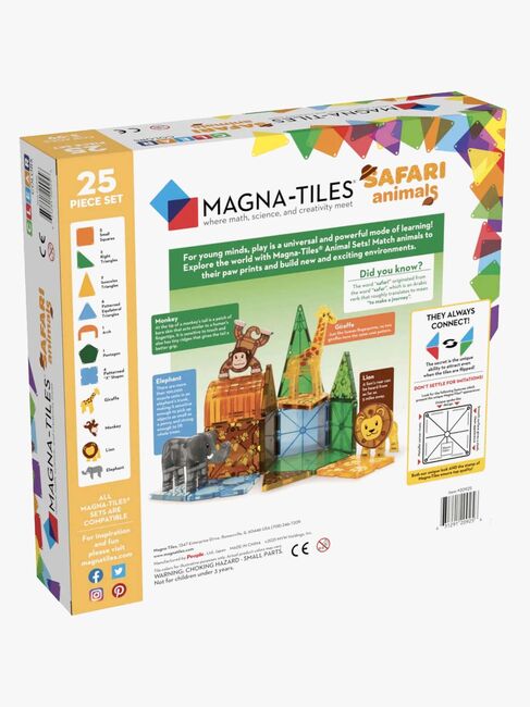MAGNA-TILES Safaridyr Byggesæt 25 Dele
