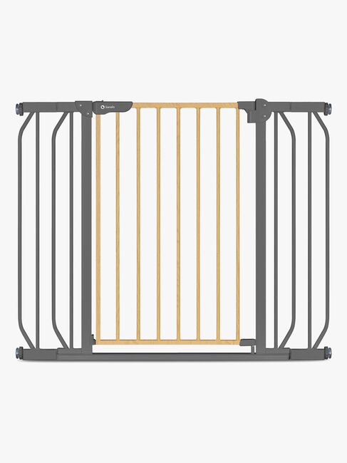 Lionelo Truus Slim Sikkerhedsgitter, Grey Graphite/Natural