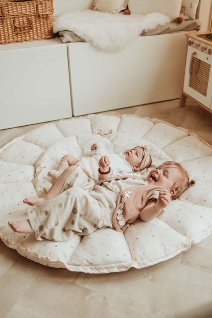 Play&Go Organic Bloom Legetæppe, Moon